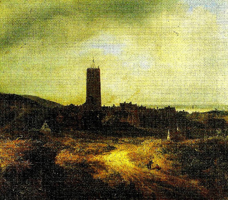 Jacob van Ruisdael utsikt over egmont china oil painting image